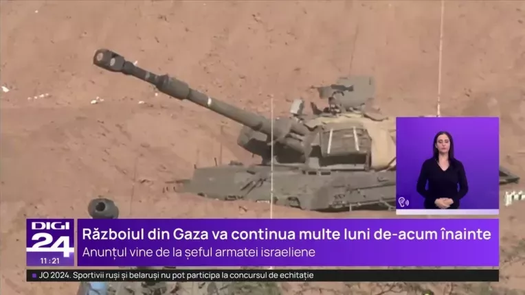 Armata israeliana anunta "intensificarea" atacurilor in Gaza: "Razboiul va dura multe luni"