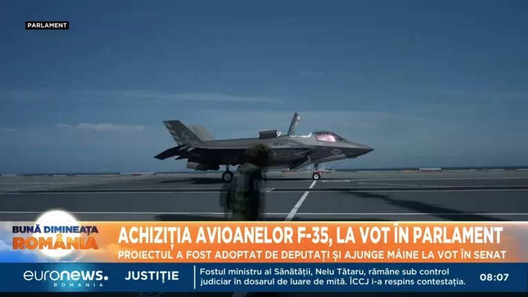 Avioanele F-35, cea mai scumpa achizitie militara romaneasca, au costat 6,5 miliarde de dolari