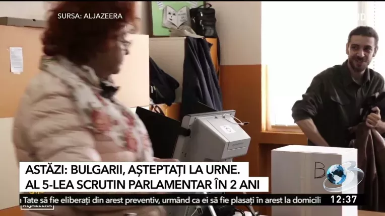 Bulgaria organizeaza alegeri parlamentare, in contextul impasului politic