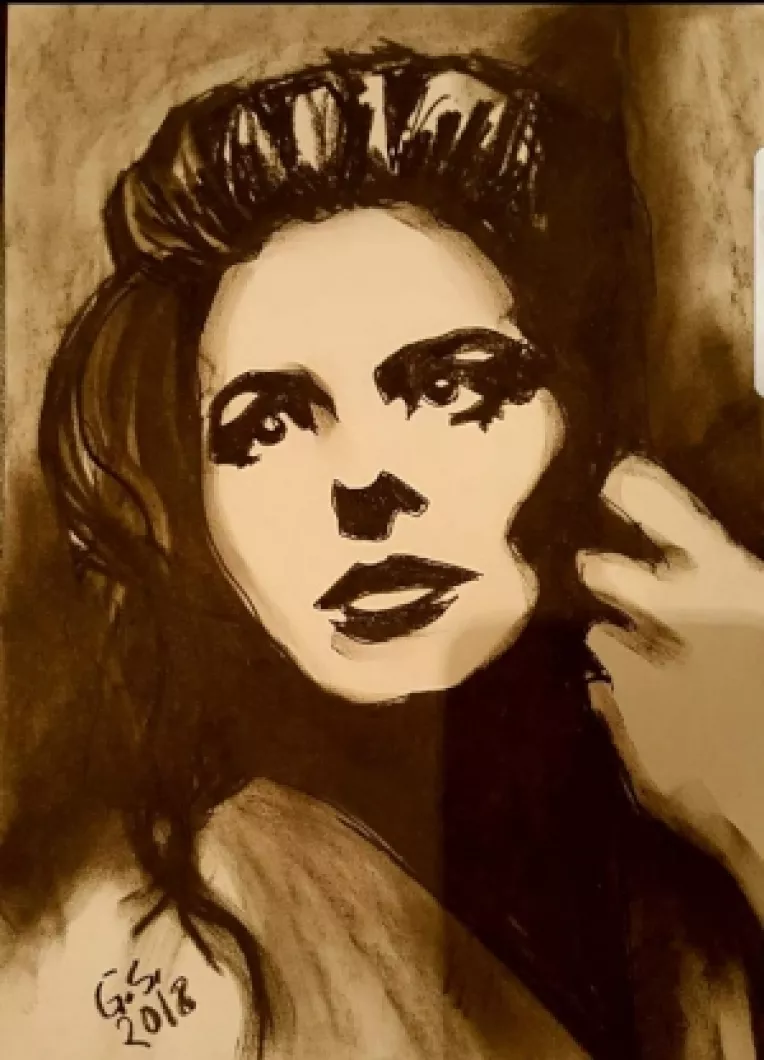 Dama de negru, o poezie semnata de Jimmy Stanescu