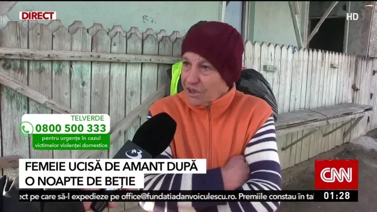 Femeie ucisa de amant, in Vaslui. Criminalul l-a sunat pe sotul femeii dupa crima