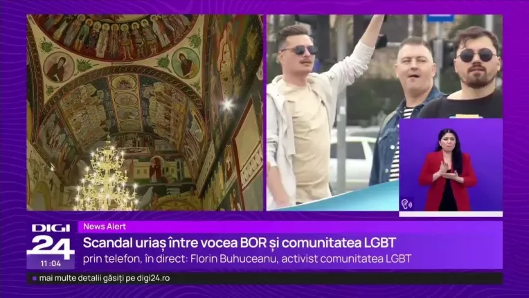 Florin Buhuceanu: Biserica refuza dialogul cu comunitatea LGBT