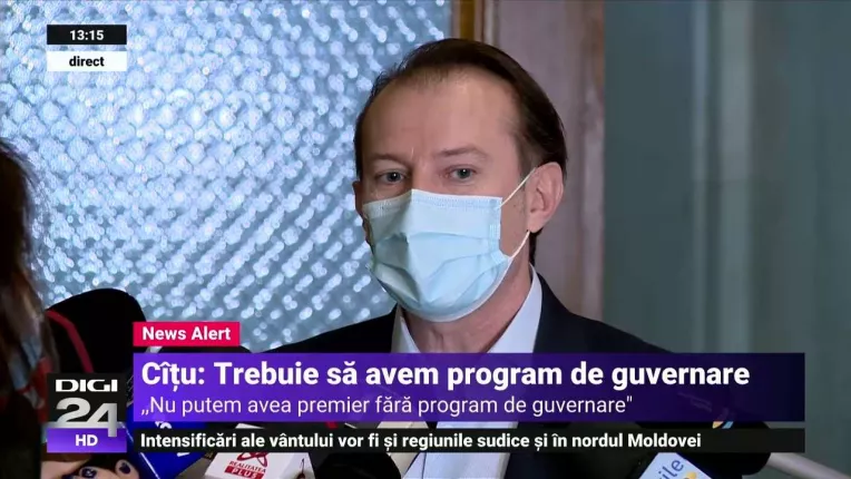 Florin Citu: Nu putem avea premier fara program de guvernare