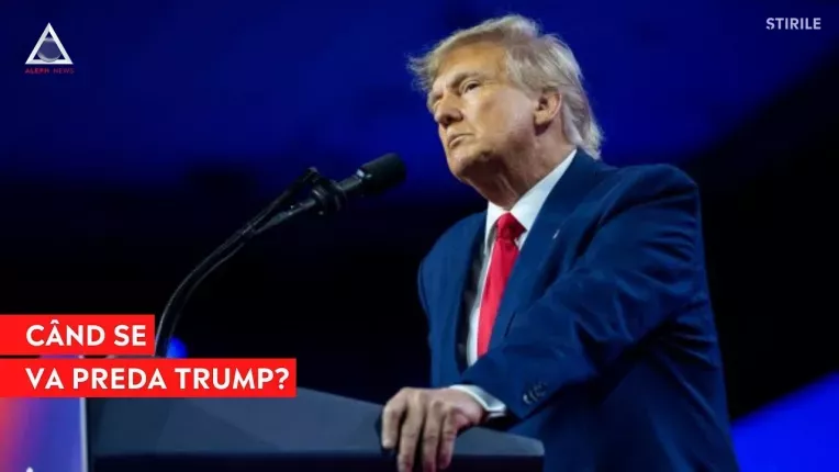 Instanta a confirmat ca Donald Trump se va preda