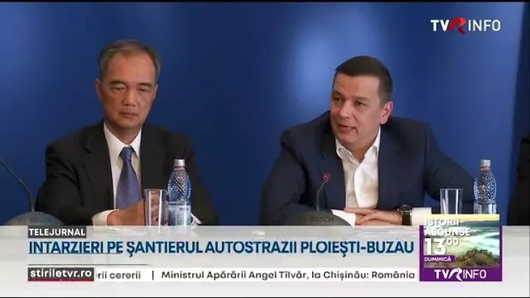 Intarzieri pe santierul autostrazii Ploiesti-Buzau