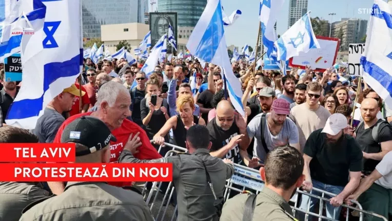 Israelienii protesteaza pentru a 18-a saptamana la rand