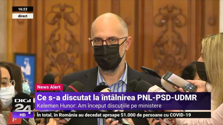 Kelemen Hunor: Am facut un calendar ca sa venim cu guvernul in Parlament pe 17-18 noiembrie