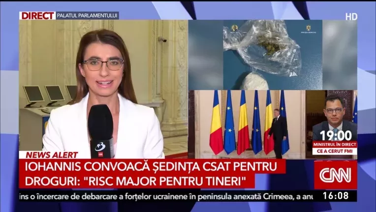 Klaus Iohannis a convocat sedinta CSAT pentru problema consumului de droguri