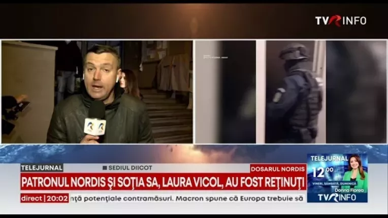 Laura Vicol si sotul ei Vladimir Ciorba, patronul Nordis, au fost retinutiide procurorii DIICOT