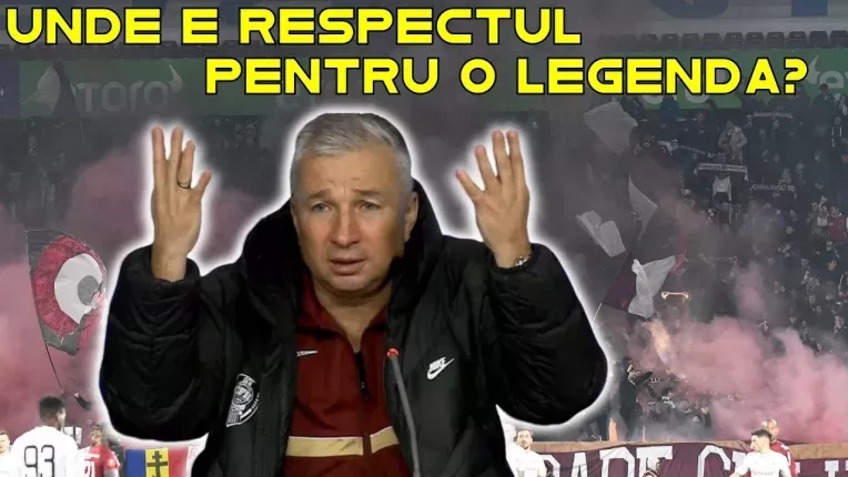"Ma injura tot stadionul" Dan Petrescu nu a mai suportat! Ce le-a aratat fanilor dupa CFR - U Cluj