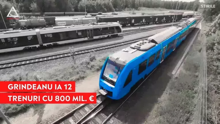 Ministerul transporturilor investeste in trenuri cu hidrogen