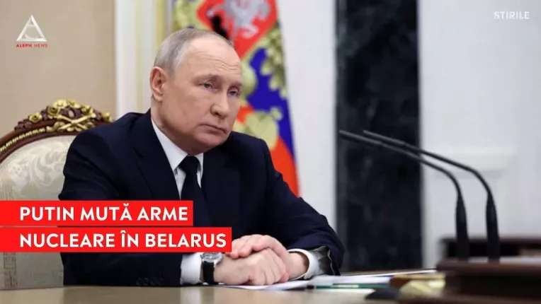 Occidentul condamna planul lui Putin de a instala rachete nucleare in Belarus