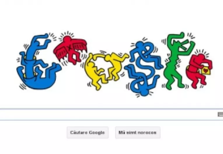 Pictorul Keith Haring este sarbatorit astazi de Google 