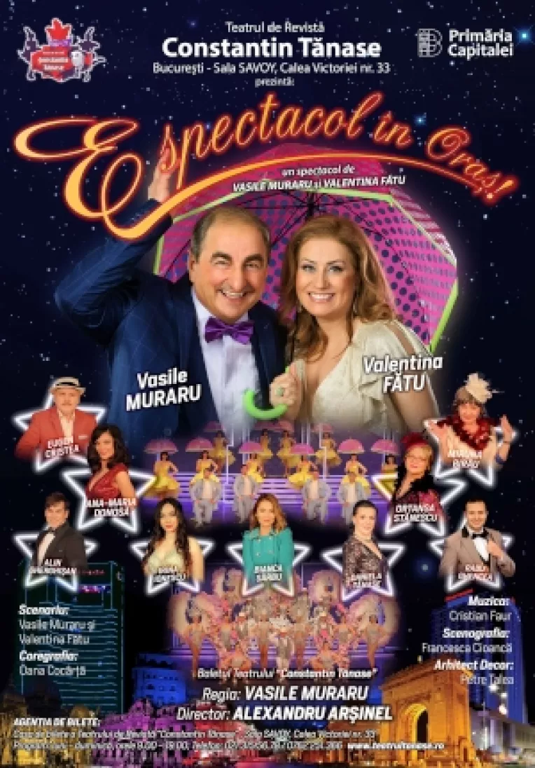 Programul spectacolelor din repertoriul Teatrului C. Tanase