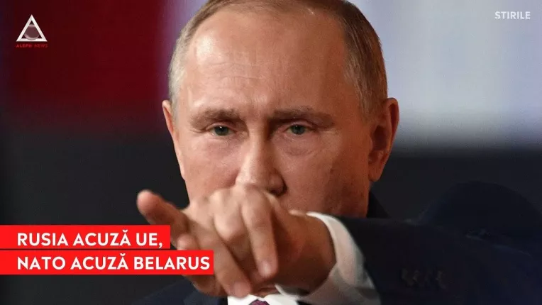 Putin acuza Occidentul pentru tensiunile de la granita belaruso-polona