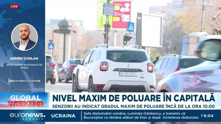 Record de poluare in Bucuresti, dupa 14 zile de depasiri ale limitei. Primaria, amendata