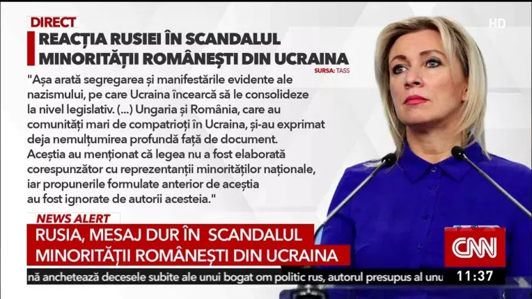 Rusia, mesaj dur in scandalul minoritatii romanesti din Ucraina