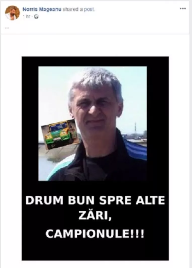 S-a stins din viata campionul de raliu Dan Margescu