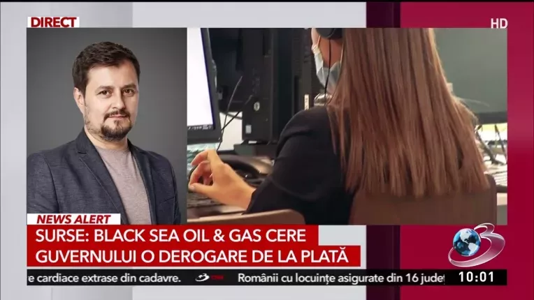Surse: Compania Black Sea Oil and Gas cere Guvernului o derogare de la plata