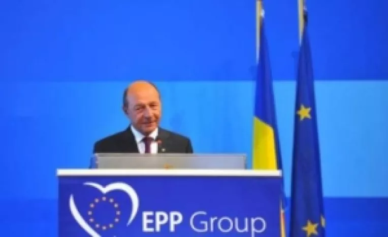 Traian Basescu  a participat la lucrarile Summit-ului PPE de la Marsilia 
