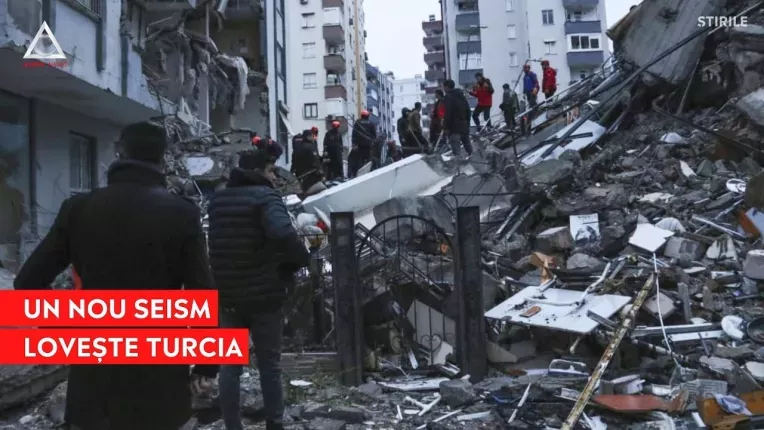 Turcia a fost lovita de inca un cutremur puternic. Bilantul mortilor a trecut de 900