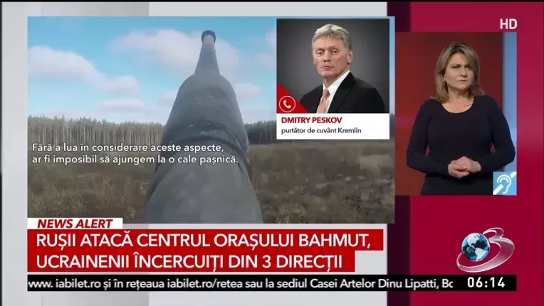 Volodimir Zelenski, anuntul momentului despre orasul asediat Bahmut